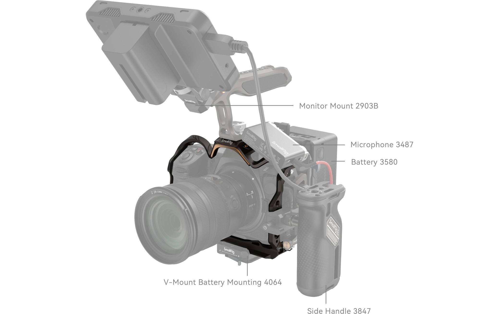 Cage Nikon Z 8 Nacht-Adler<br>Käfig-Set für Nikon Z 8