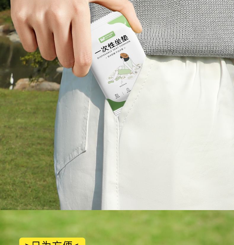 SIMBLER - Set van 10: Wegwerp picknickdeken (verschillende ontwerpen)