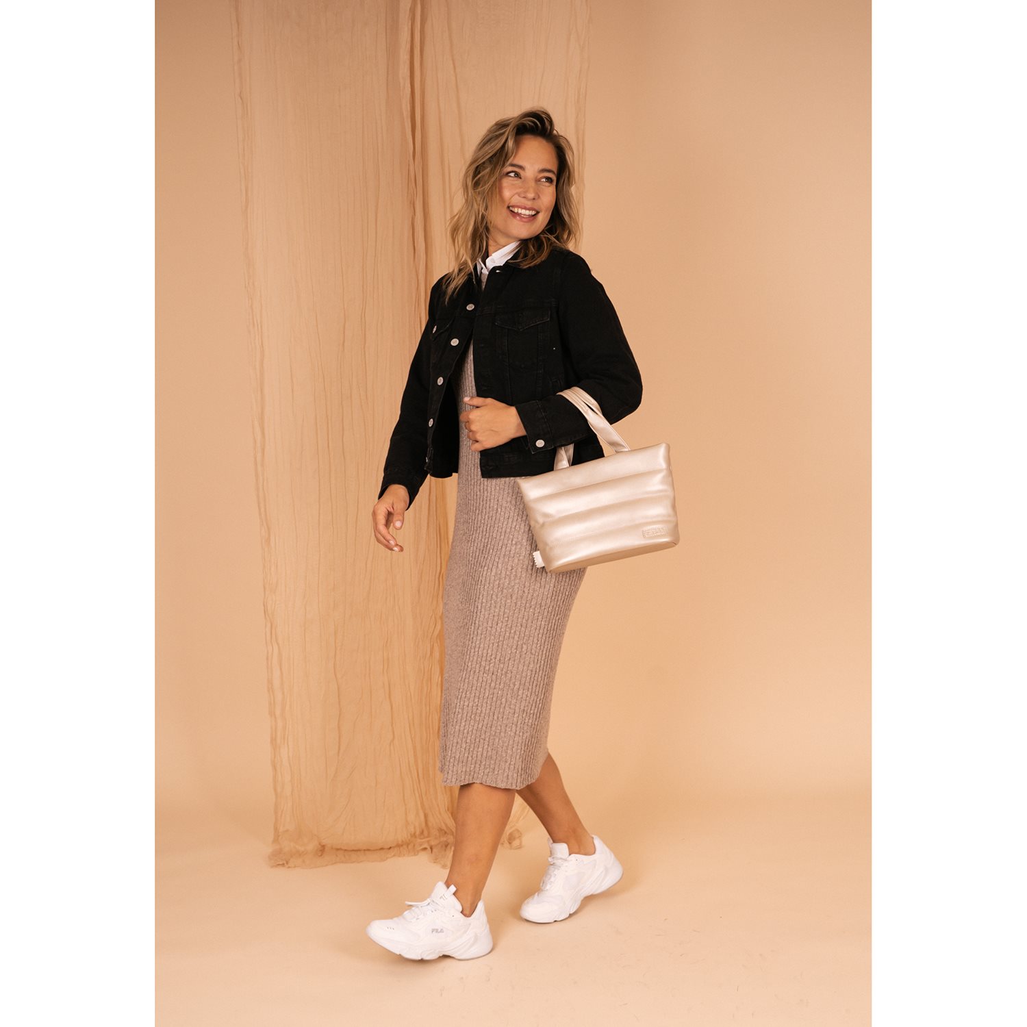 Zebra Trends Evie Handbag 23045 champagne