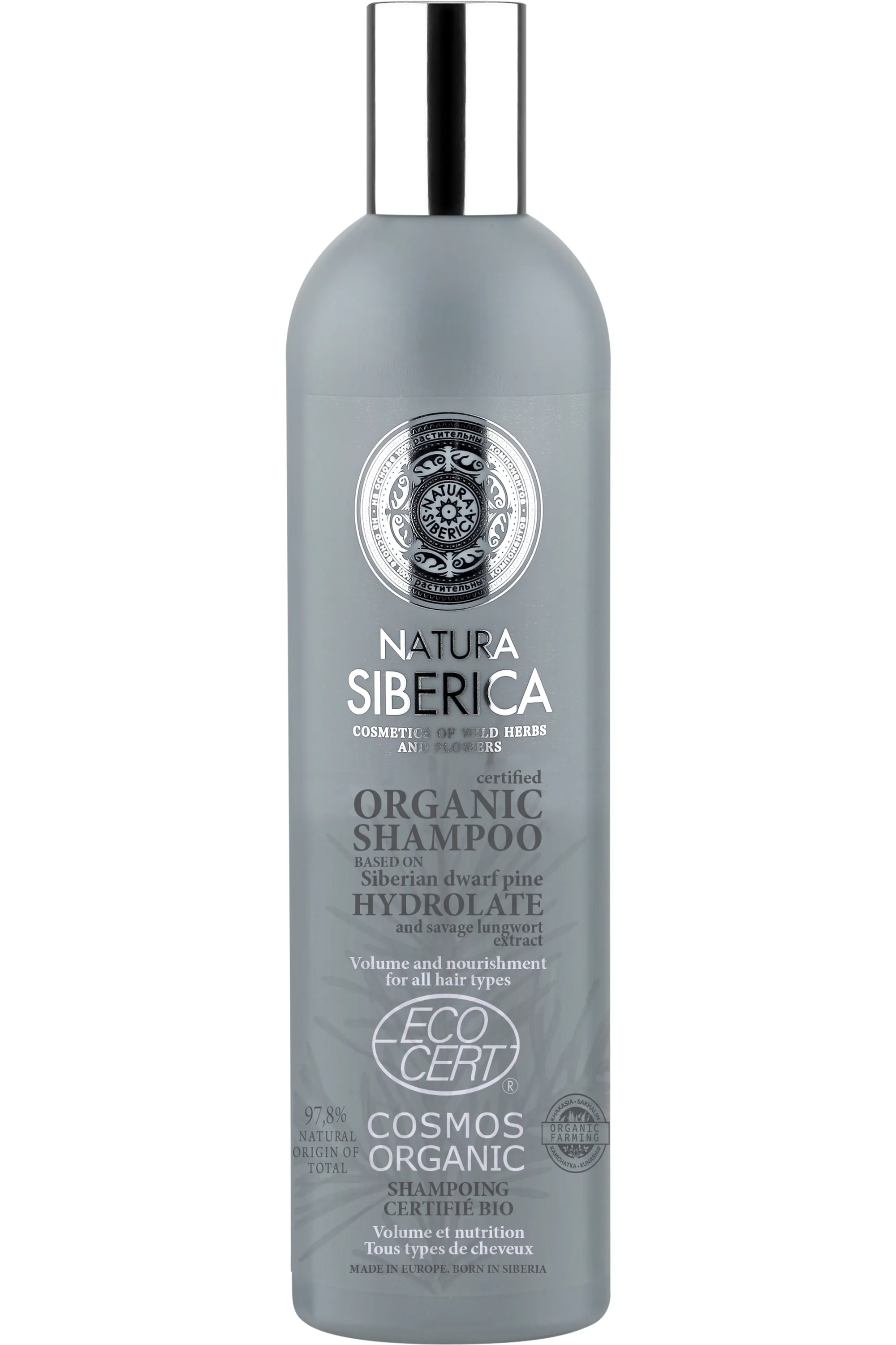 Natura Siberica Shampoing nutritif et volumateur-400 ml