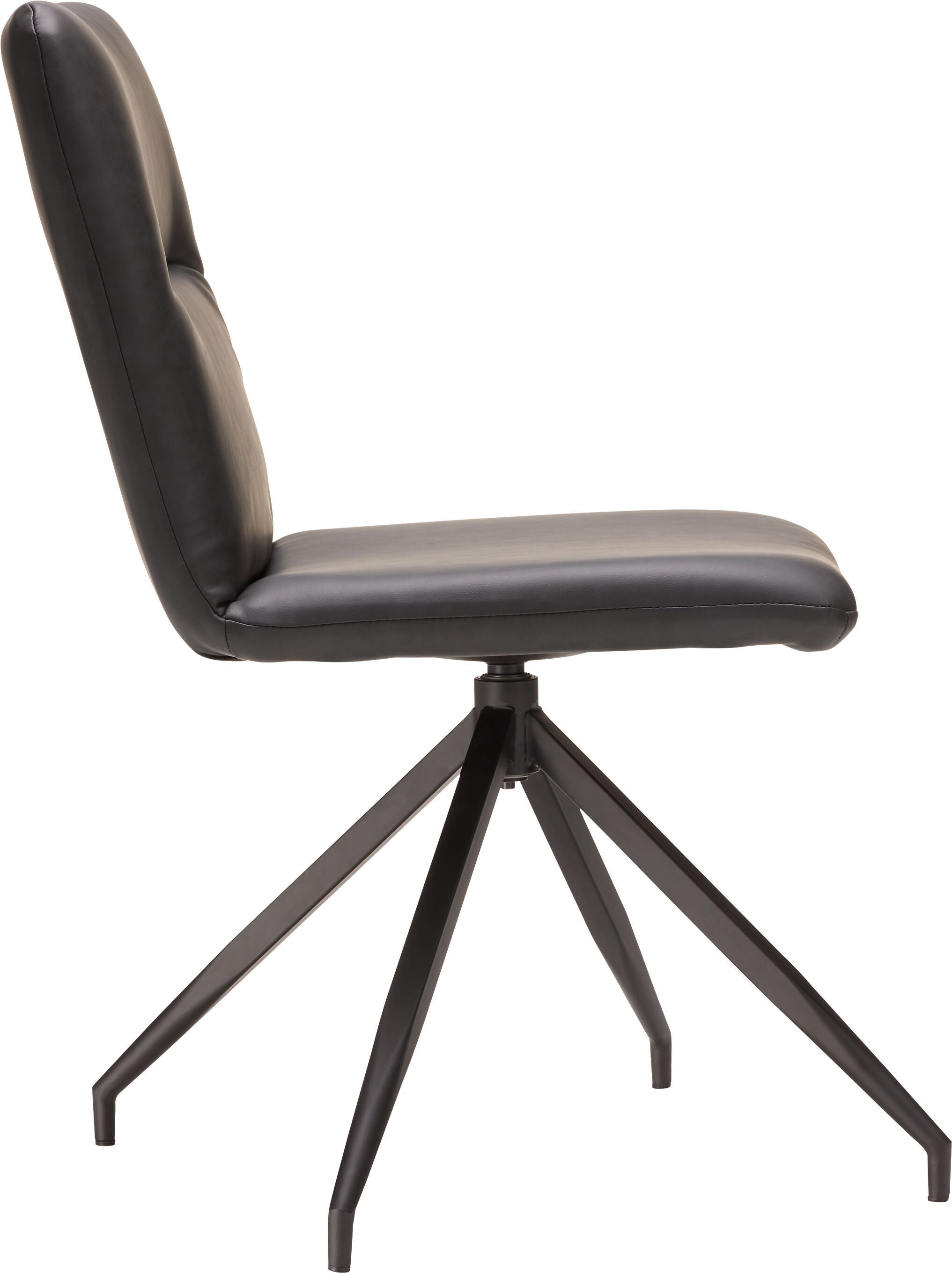 NAVIGLI II Stuhl - Schwarz / B: 48.0 cm x T: 61.0 cm x H: 90.0 cm