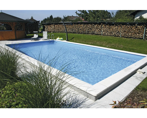 Piepschuim zwembadset Standaard P25 800 x 400 cm, diepte 150 cm