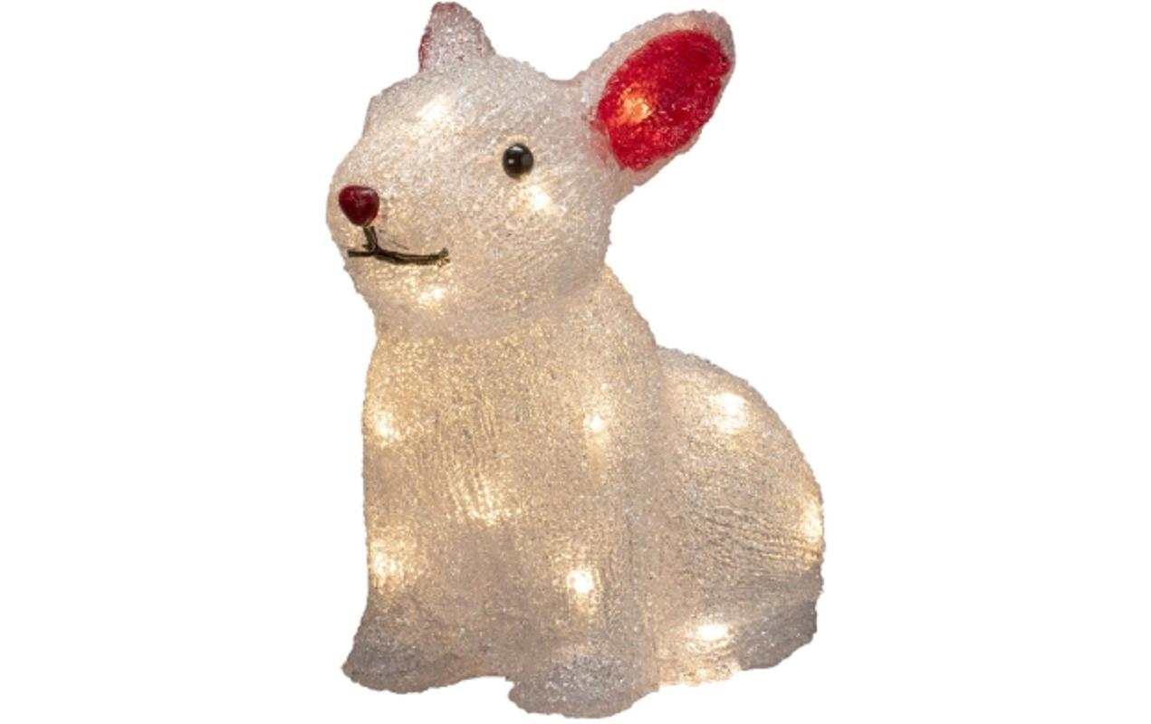 LED-Figur Acryl Kaninchen, 22 cmKaninchen mit 24 LEDs