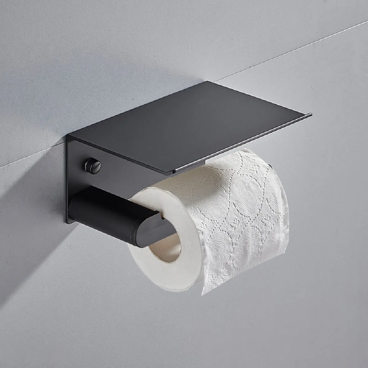 Universal Porte-papier avec rangement téléphonique
