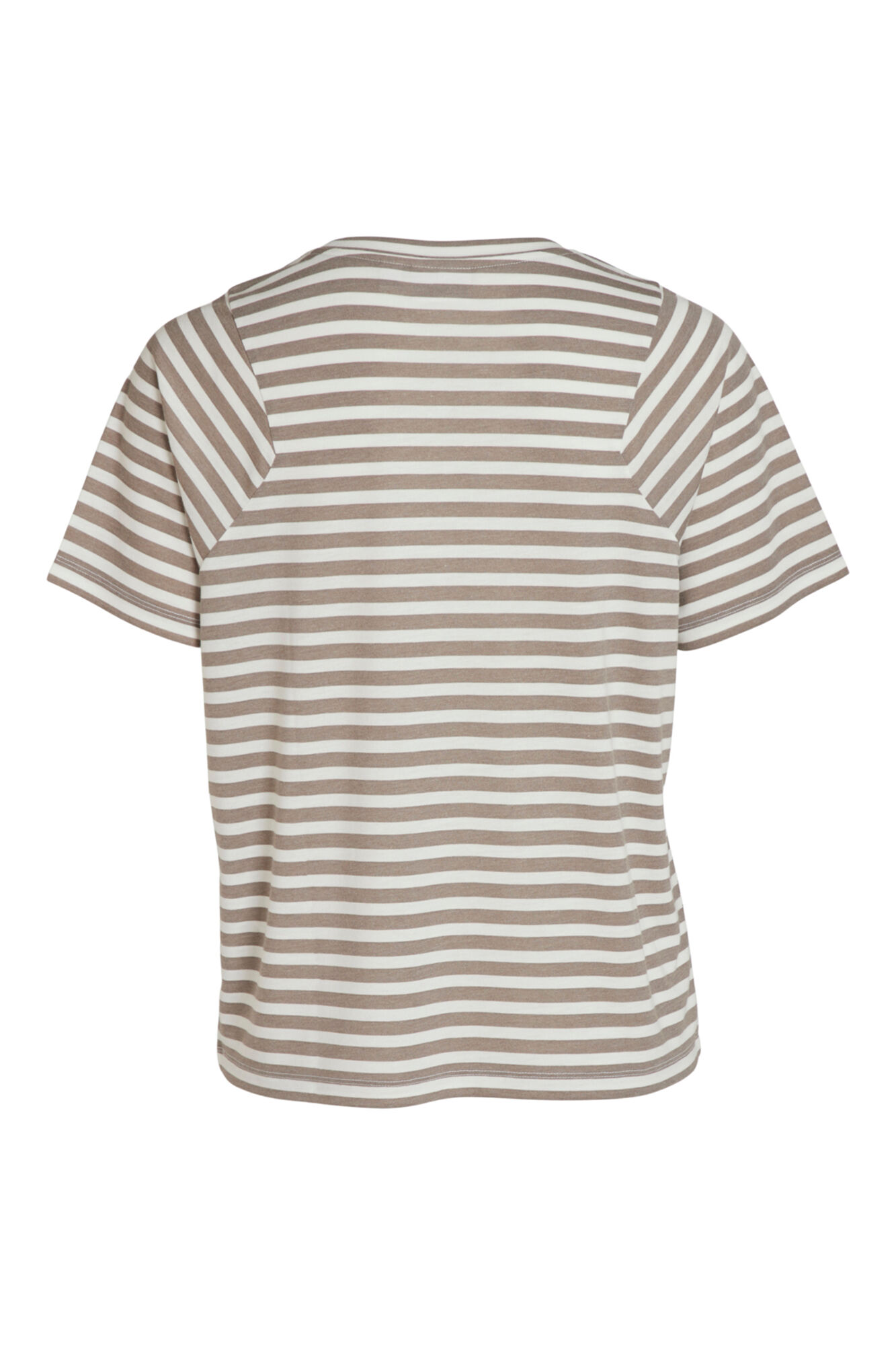 Camiseta Manga Curta Ranglan - Marrom