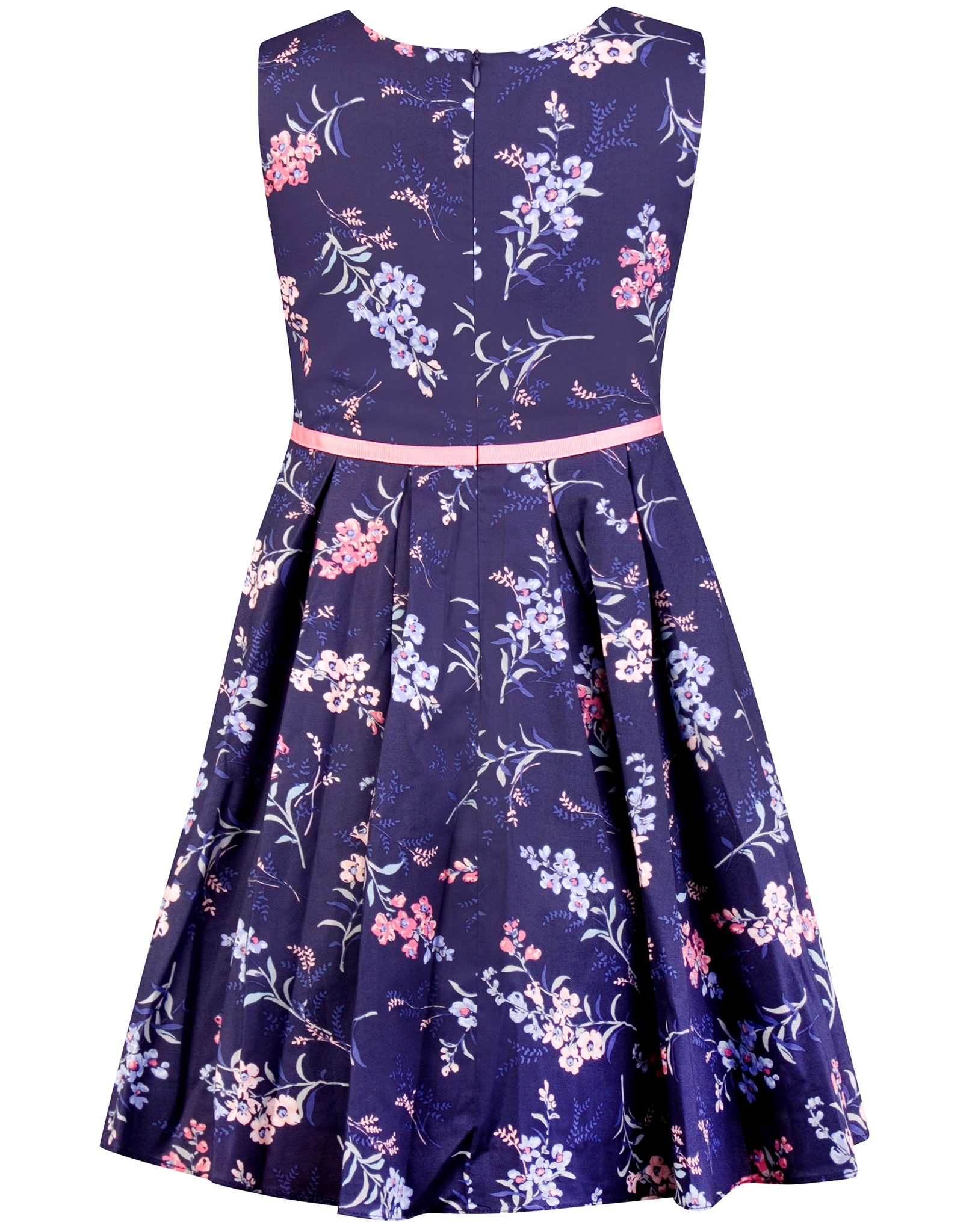 Kleid WILD FLOWERS ärmellos in jeans blue