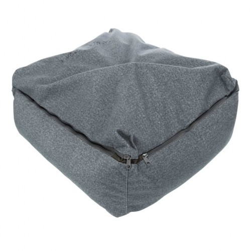 Cama cinza para animais de estimação