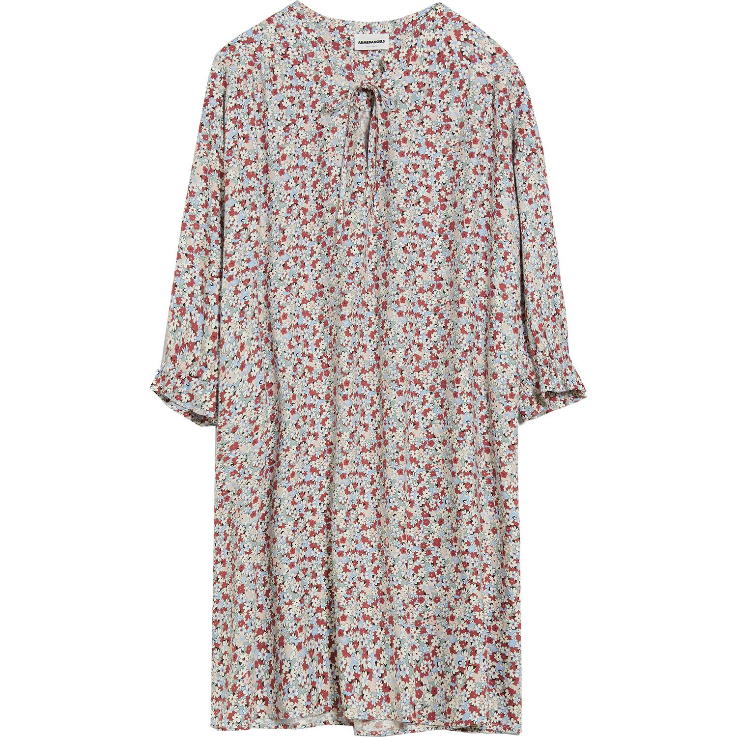 Armedangels Maaren Boheme Kleid Damen oatmilk