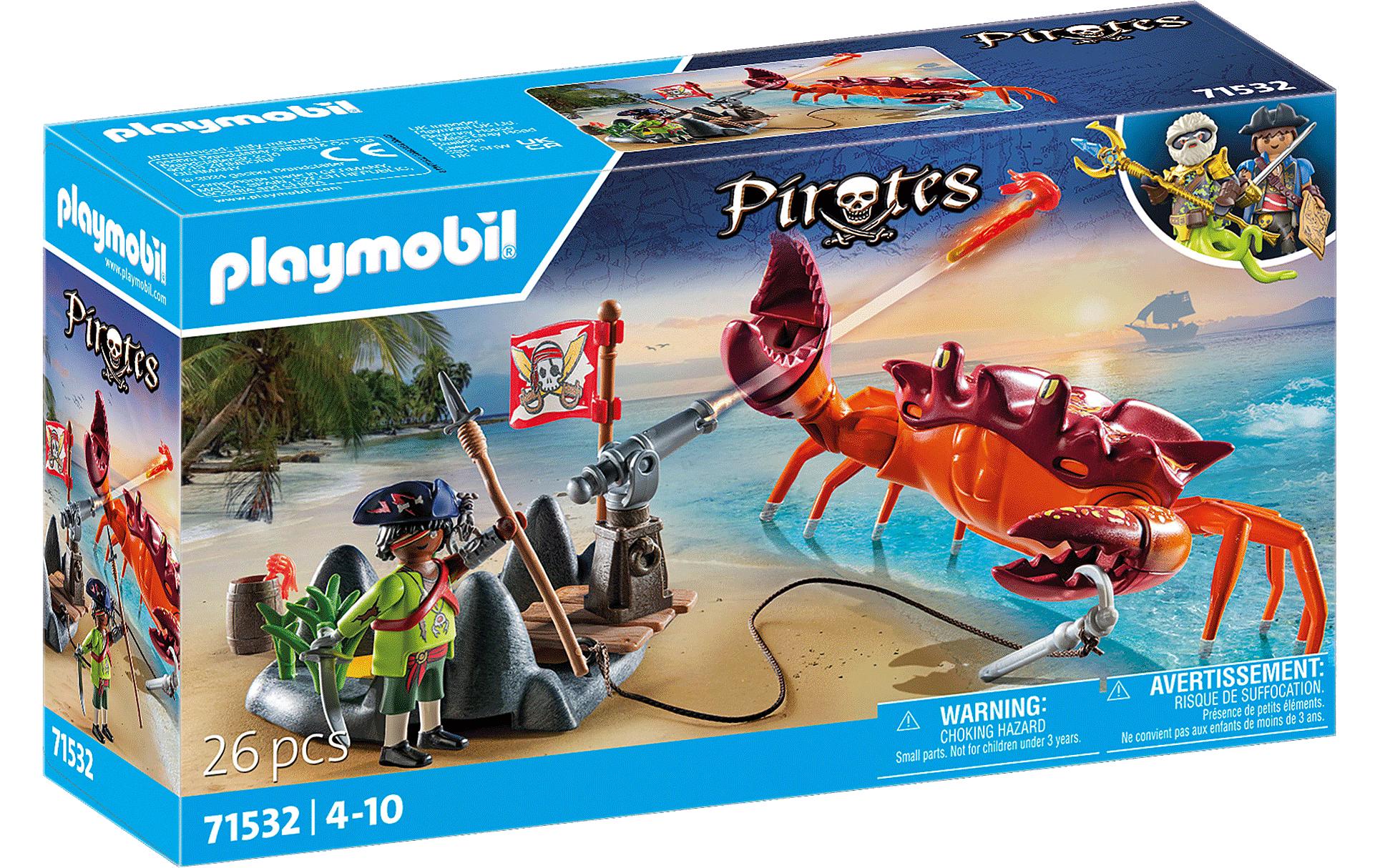 Pirates Kampf gegen die Riesenkrabbe 71532Piraten-Spielset