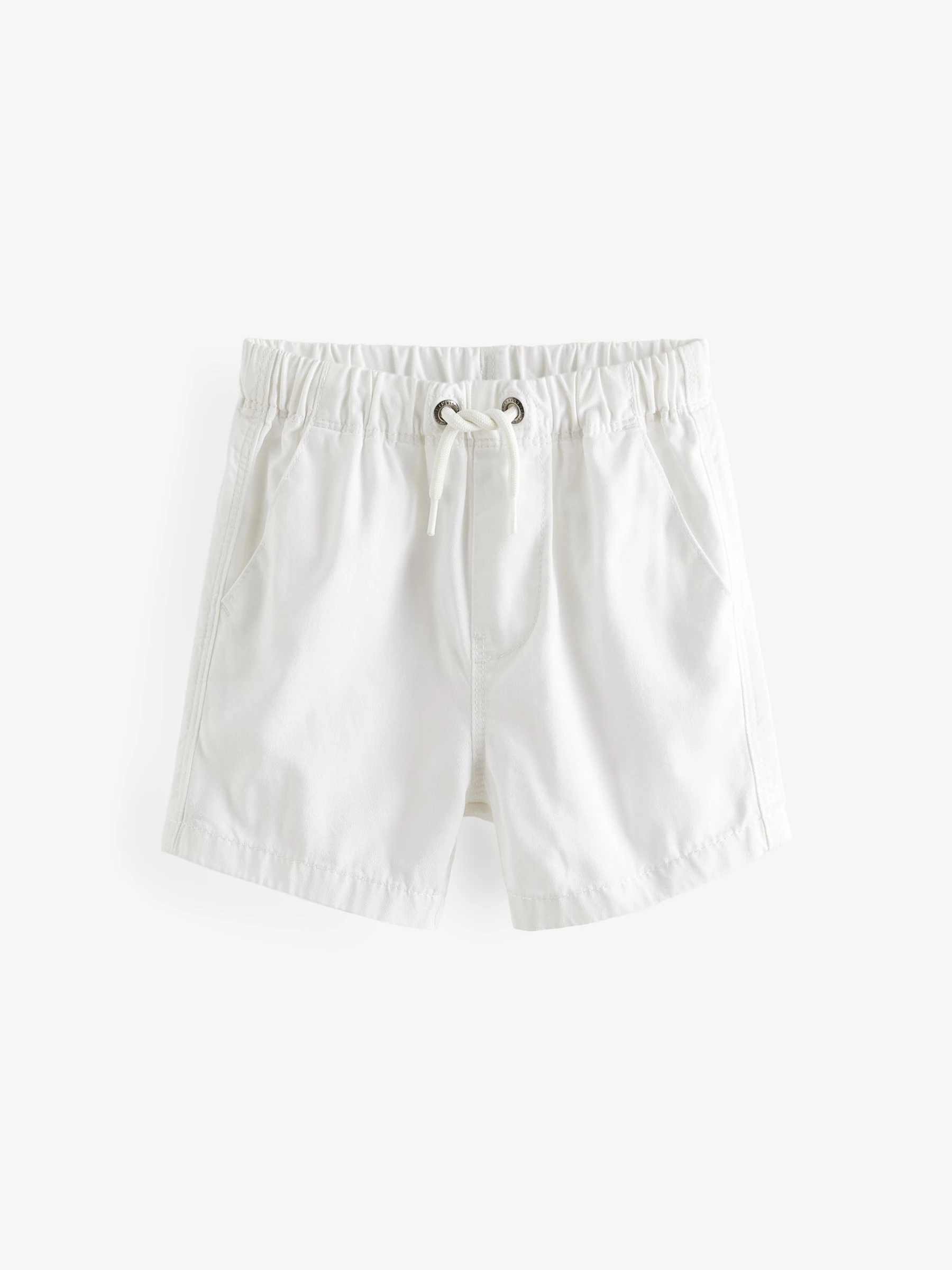 Wit - Shorts met trekkoord (3mnd-7jr)