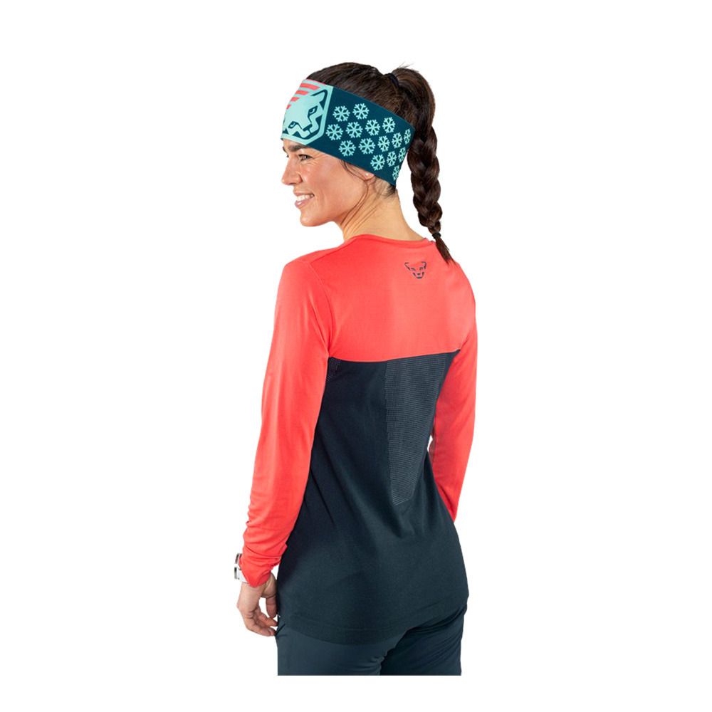 Dynafit TRAVERSE S-TECH - Maillot Femme blueberry hot coral