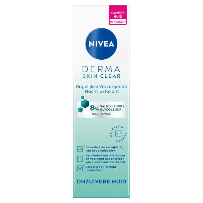 NIVEA Derma Skin Clear Night Exfoliator 40 ML