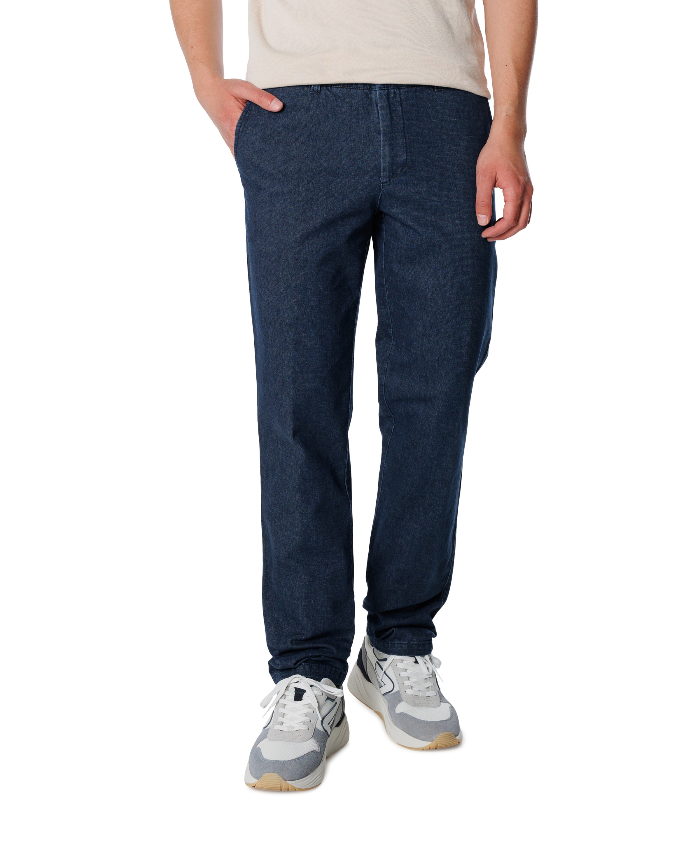 Com4 Modern Chino Jeans heren broek blauw