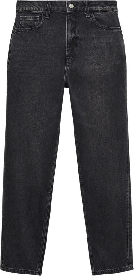 MANGO Mom2000 high-rise jeans Open grey