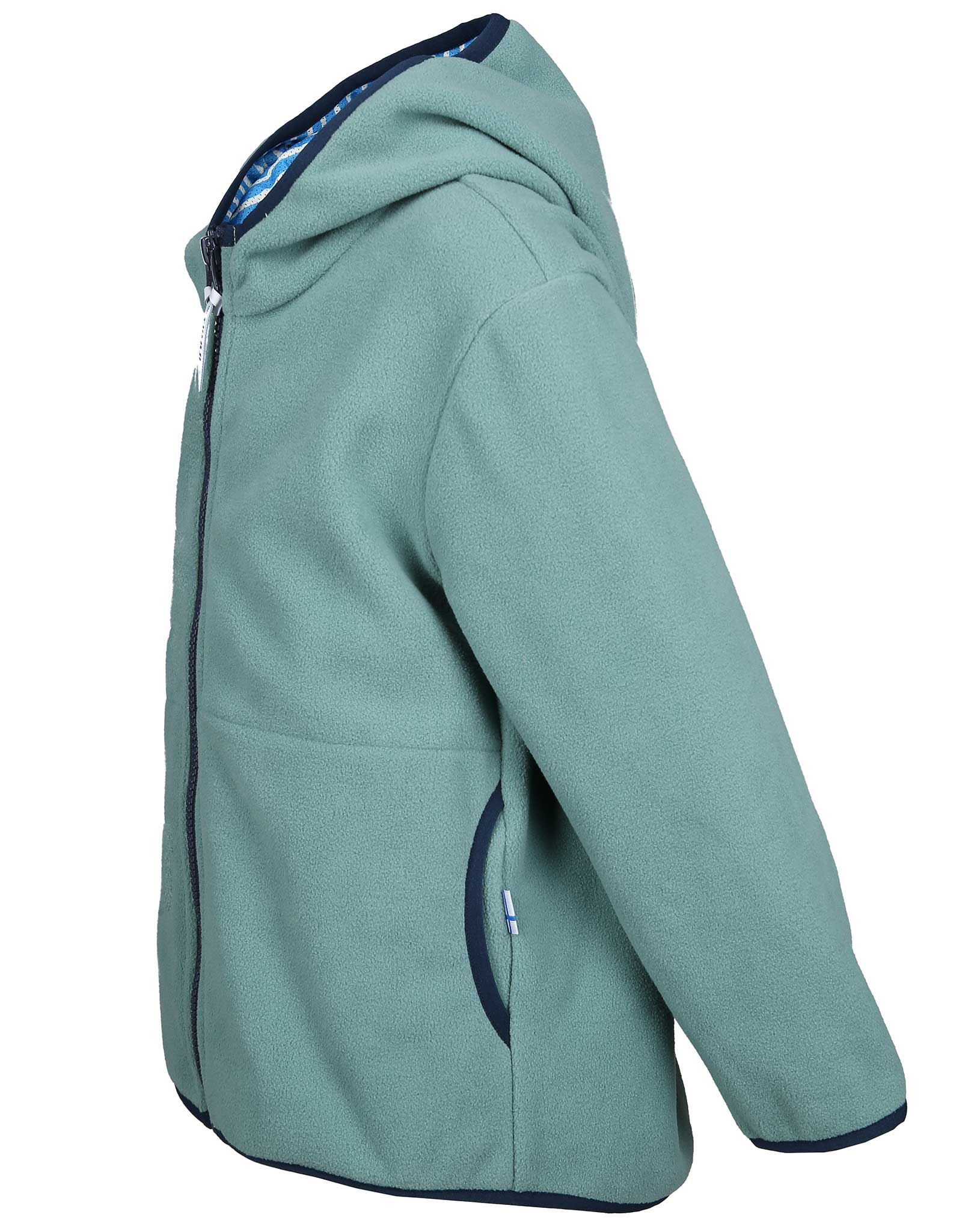 Fleecejacke PAUKKU in trellis/navy