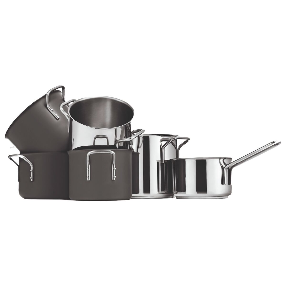 Sautékasserolle 1,3 liter, rustfritt stål