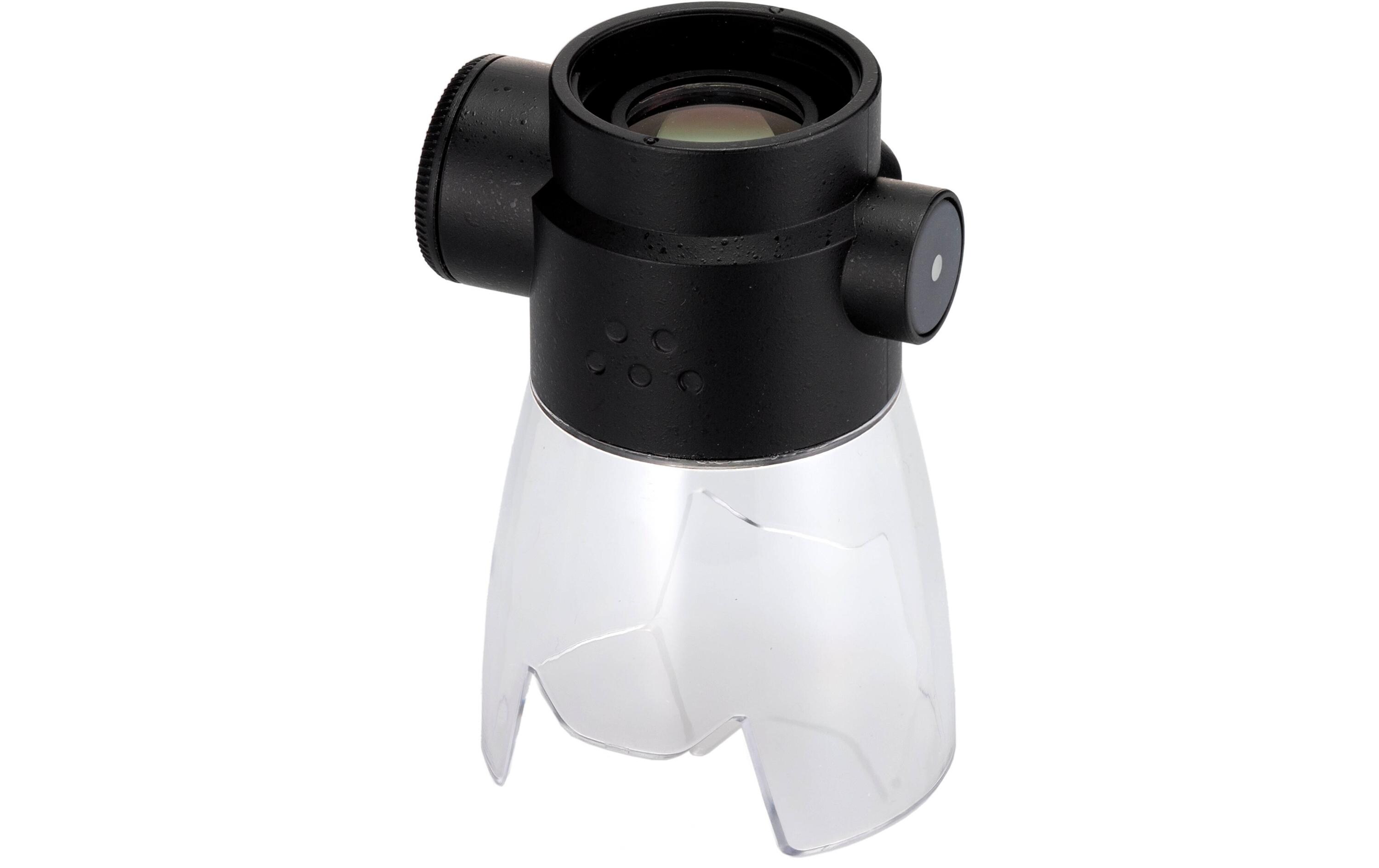 Objektiv-Adapter V-MS1 – Pentax VM 6x21 WPMakroadapter mit eingebauter LED-Leuchte