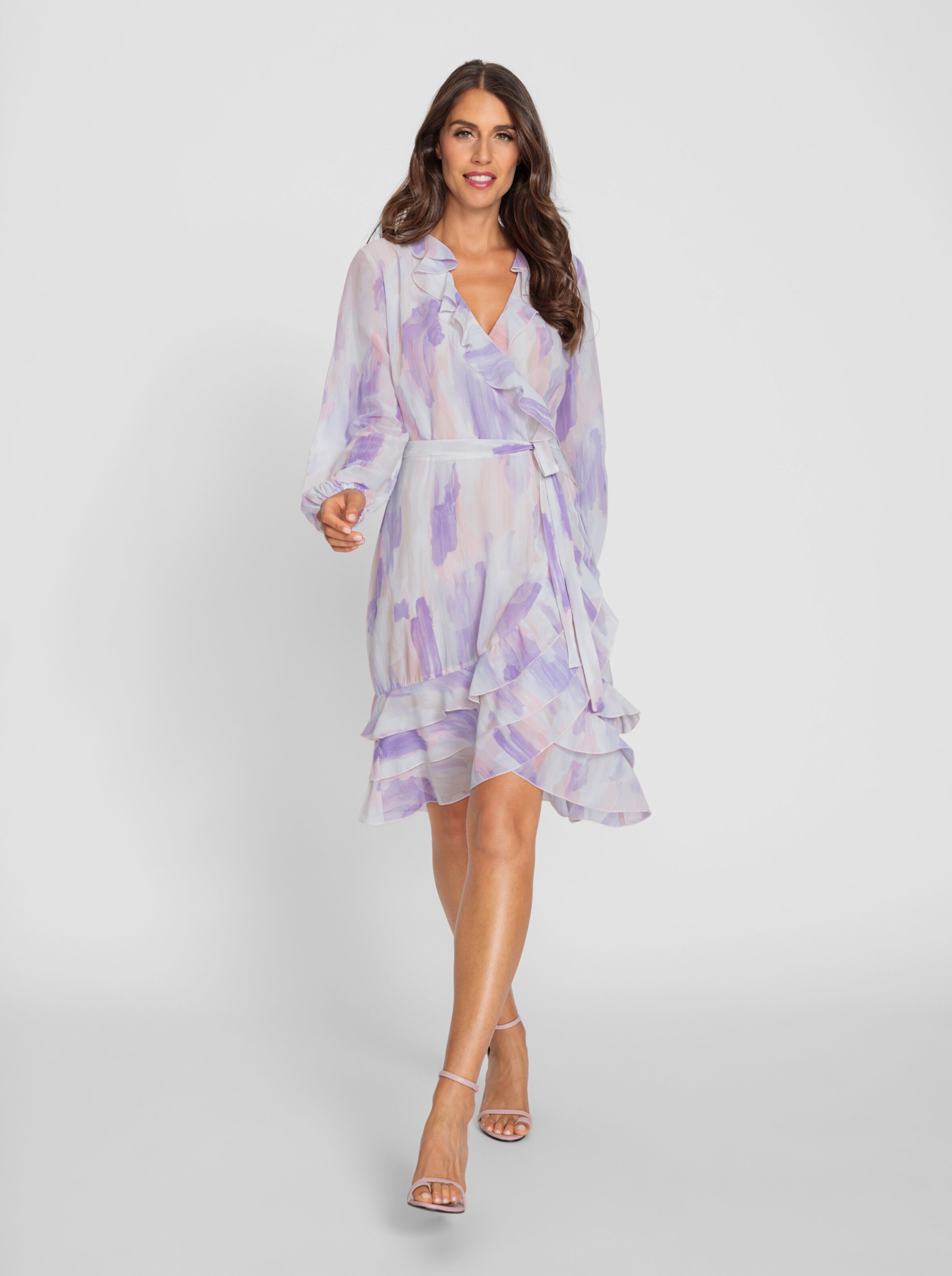 Druck-Kleid