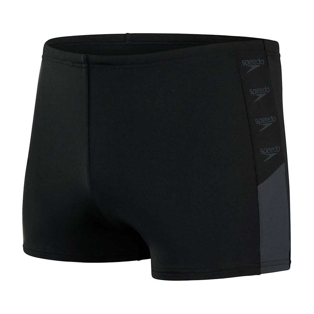 Speedo BOOM LOGO - Boxer de bain Homme black/grey