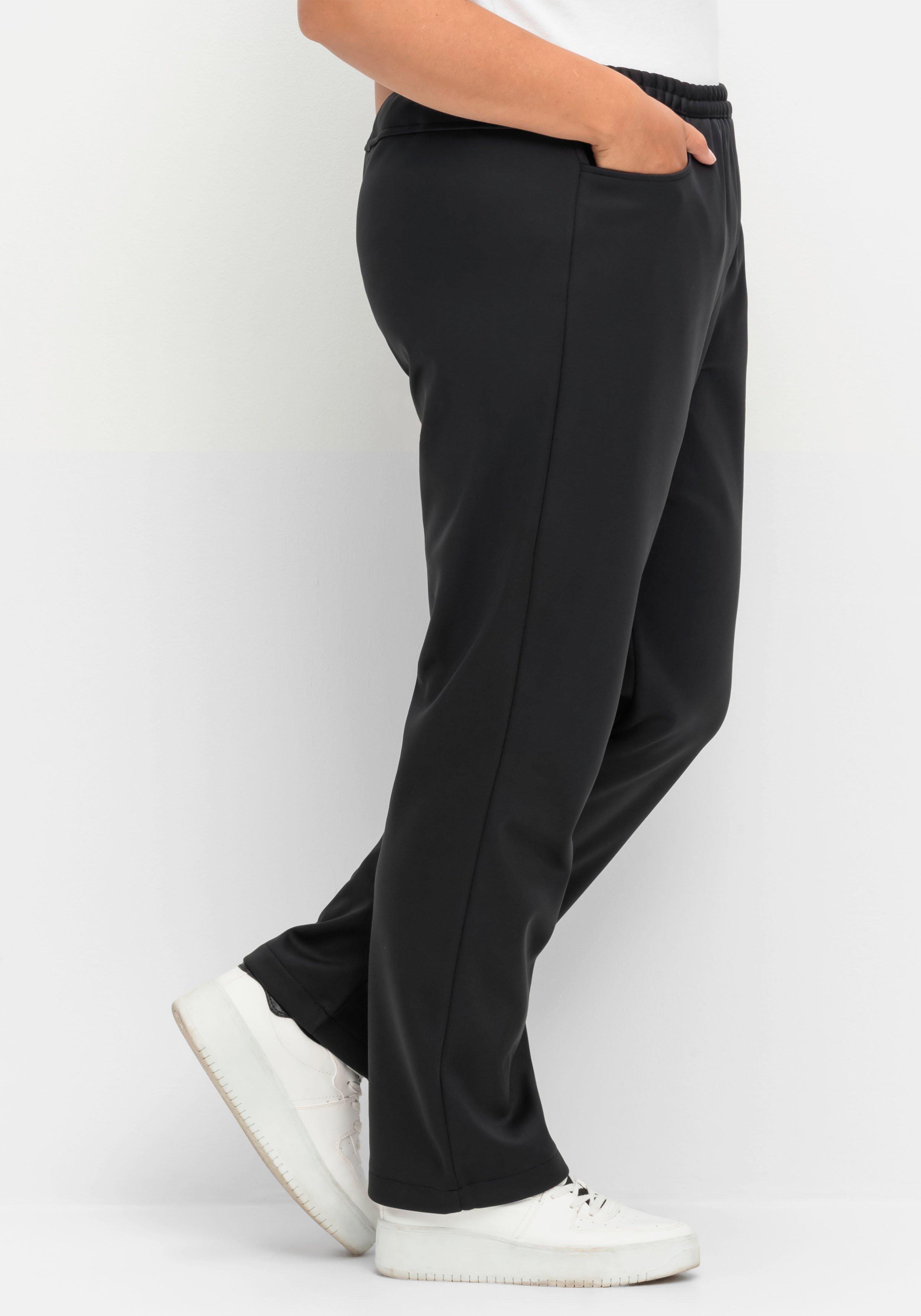 Gerade Thermohose mit Komfortbund