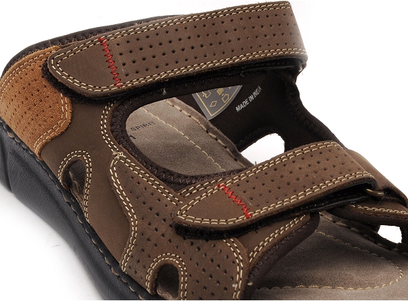 Roadsign mules et sabots homme garlon marron