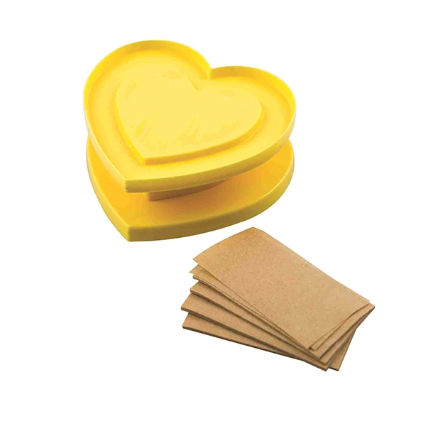 Kit de biscuits à message forme coeur Silikomart