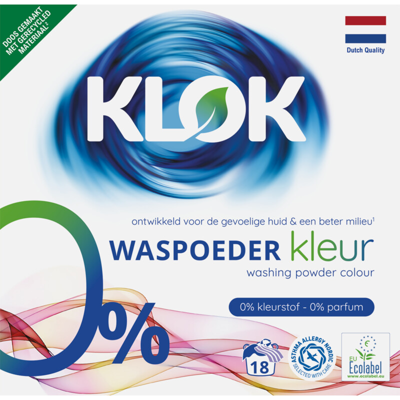Klok Waspoeder kleur parfumvrij