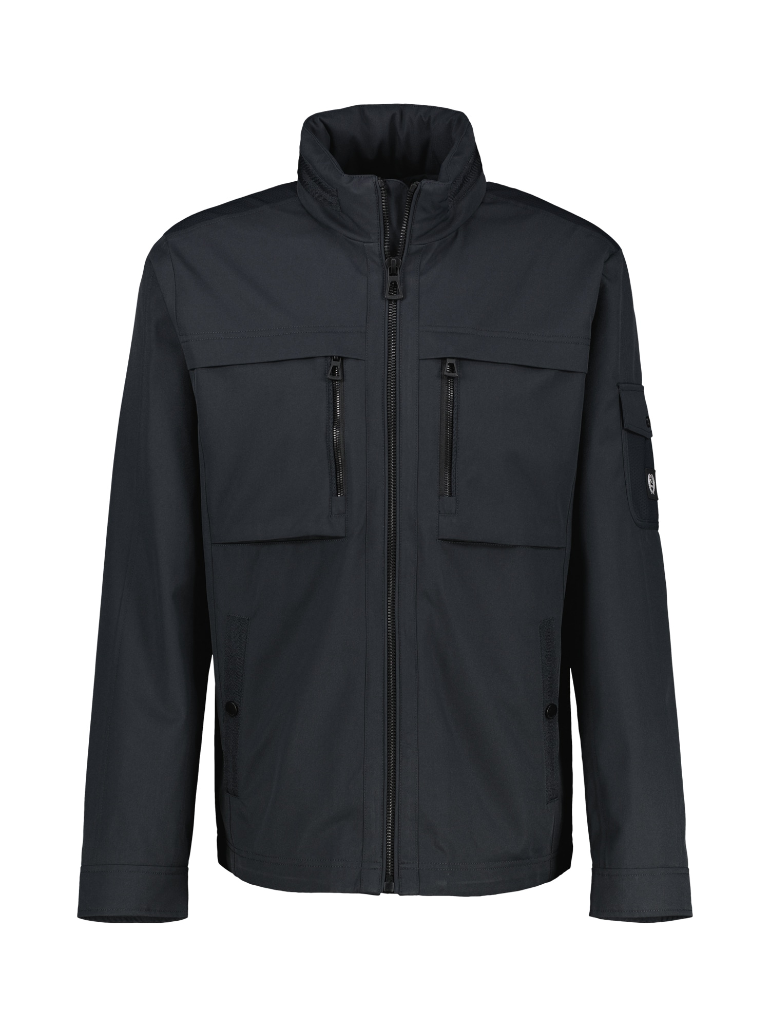 LERROS Outdoorjacke »LERROS Shell-Blouson mit Kapuze« mit Kapuze Wasser- und windabweisend, atmungsaktiv