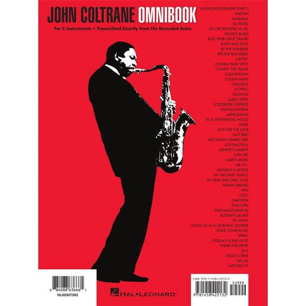 Hal Leonard John Coltrane Omnibook C