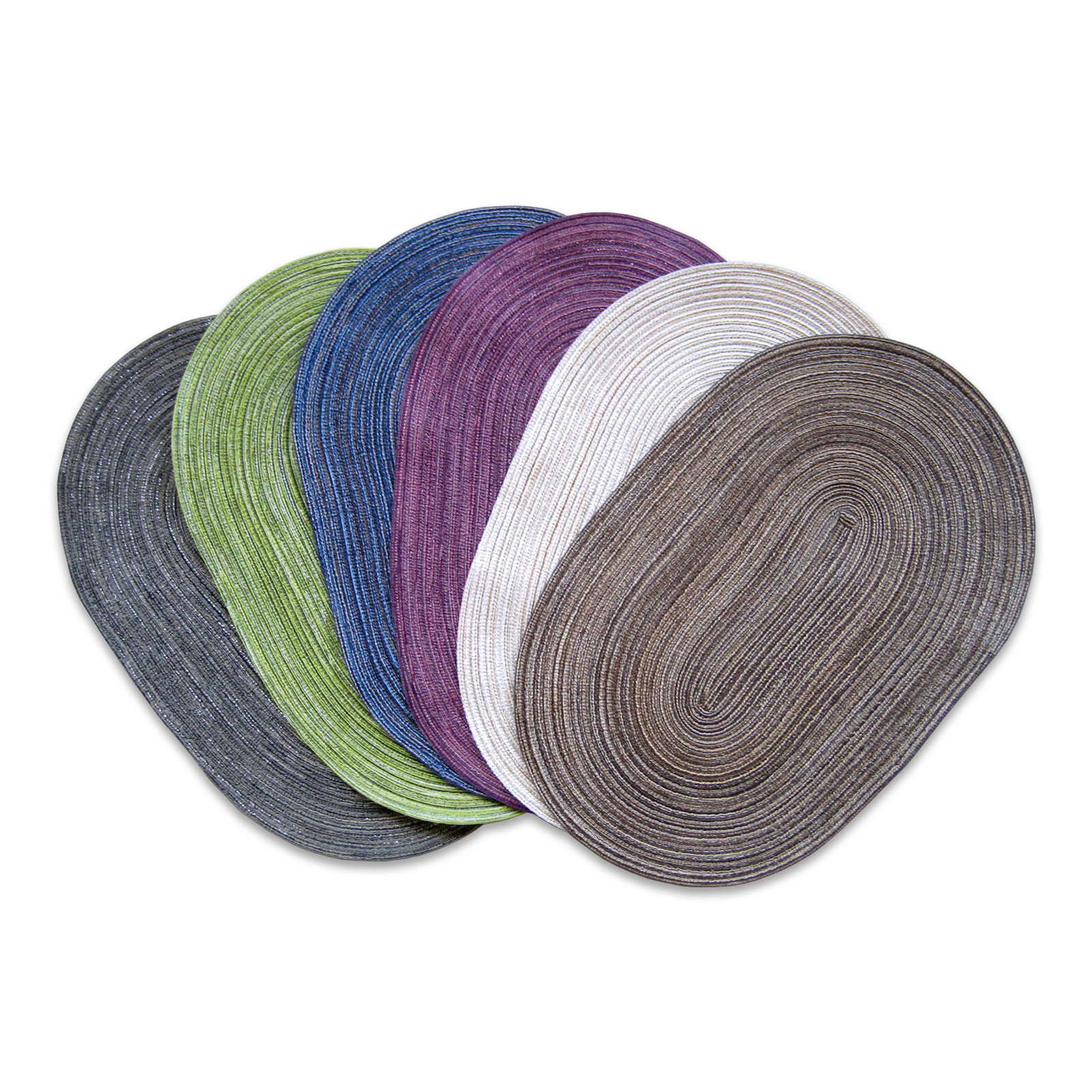 Tischset - oval - verschiedene Farben