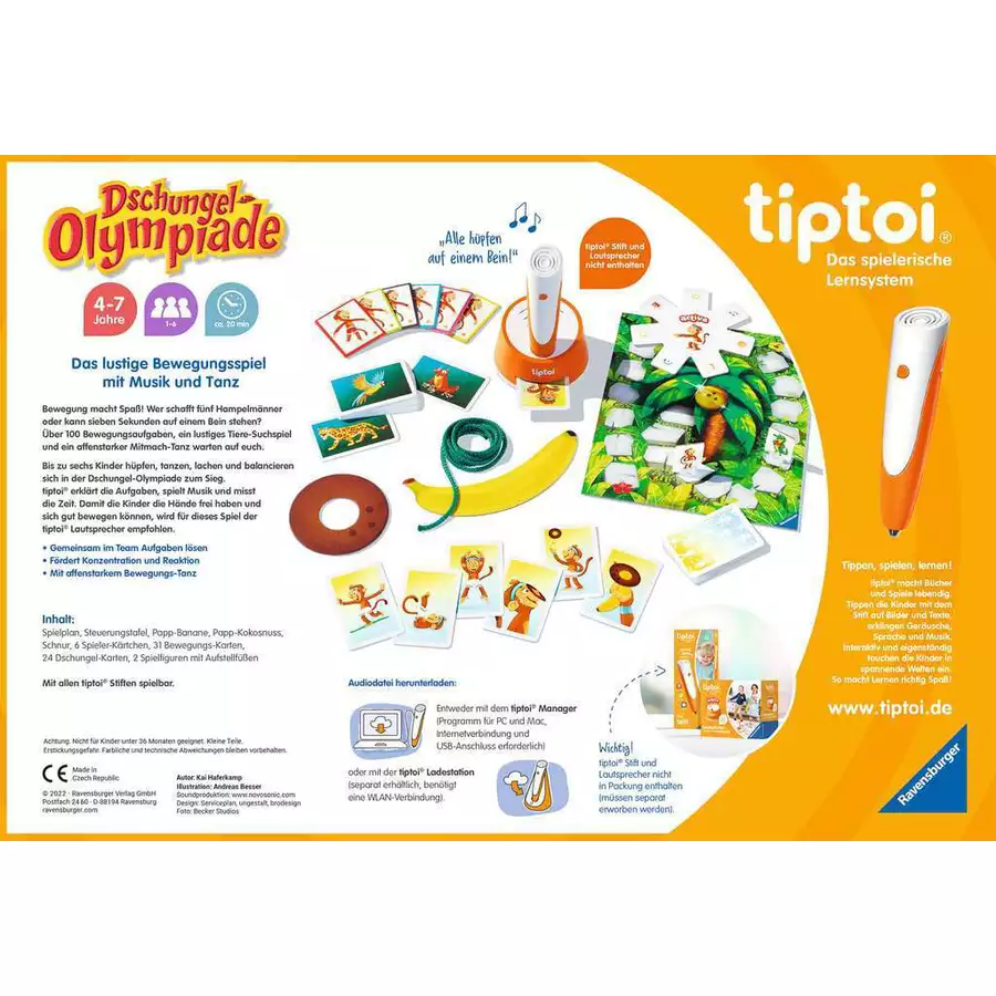 Ravensburger ACTIVE Dschungel-Olympiade bunt