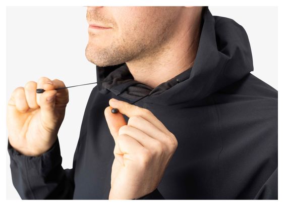 Veste Manches Longues 7Mesh Cache Anorak Noir