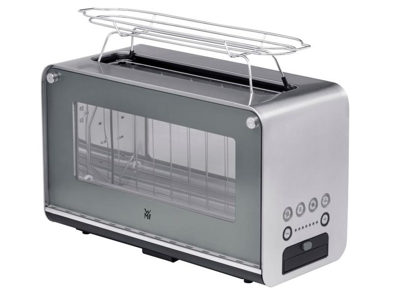 WMF Toaster Lono Glas Silber Langschlitztoaster