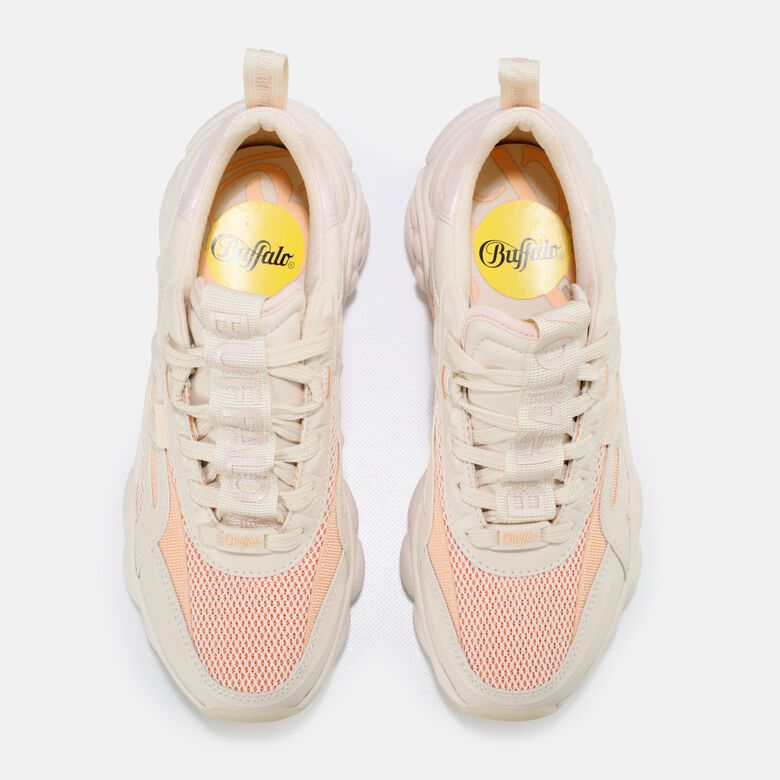 Cld Run Boom baskets véganes, beige et pêche