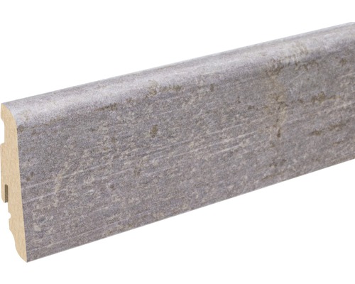 Plint FU060L Gebruikt Metaal 19 x 58 x 2400 mm