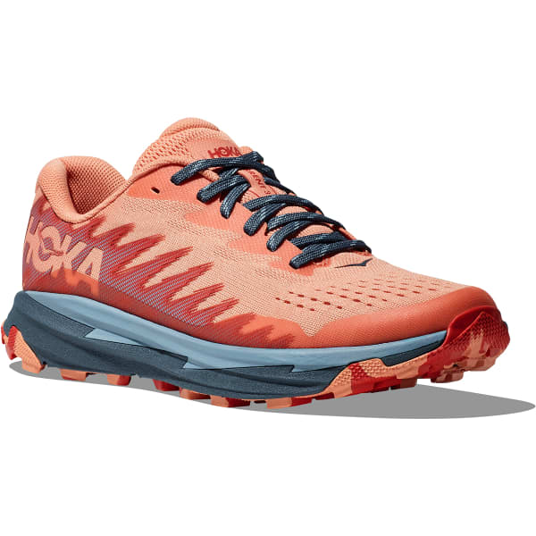 Chaussure trail HOKA ONE ONE TORRENT 3 W PAPAYA / REAL TEAL