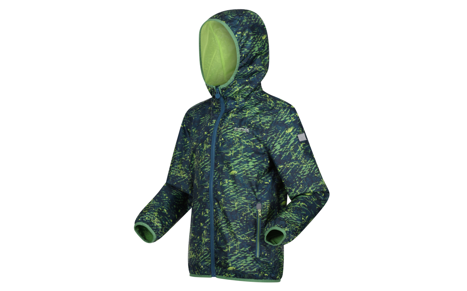 Regatta Printed Lever Kinder Regenjacke