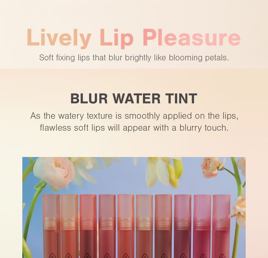 3CE - Blur Water Tint - 13 kleuren