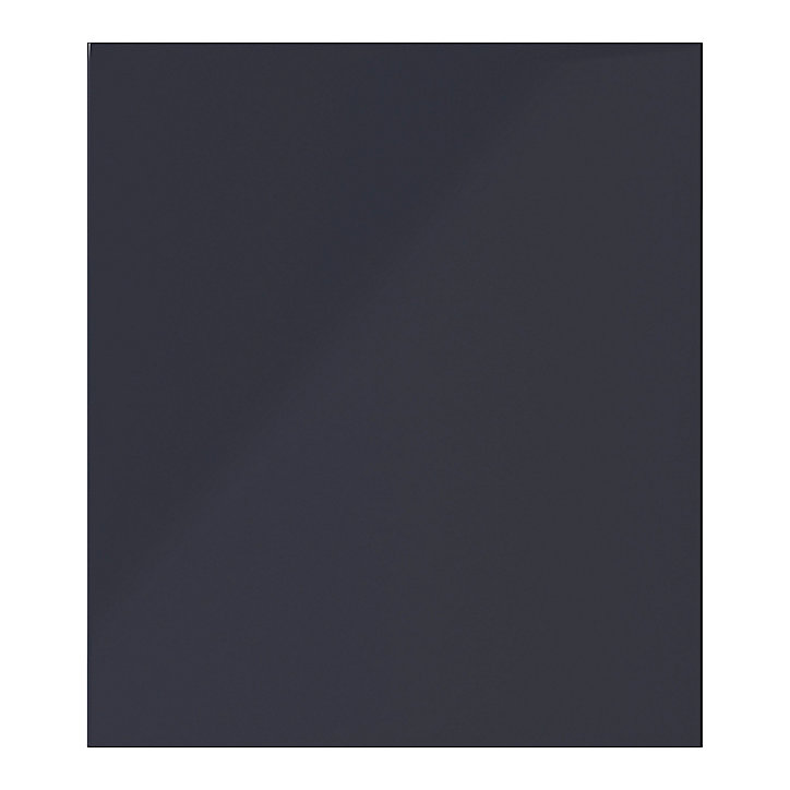 Lot de 2 façades de tiroir Stevia bleu mat L. 30 cm x H. 34 cm Caraway Innovo GoodHome