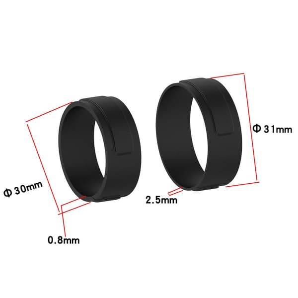 INF Sykkelfeste for Garmin radar med baklys Sort Gen 1