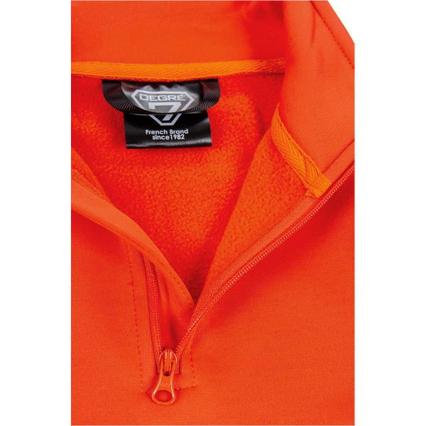 Sweat polaire DEGRÉ7 CROLLES JR DEEP ORANGE