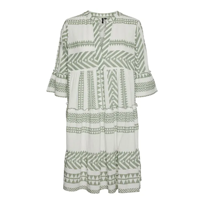 Vero Moda Dicthe 3/4 Woven Jurk Dames