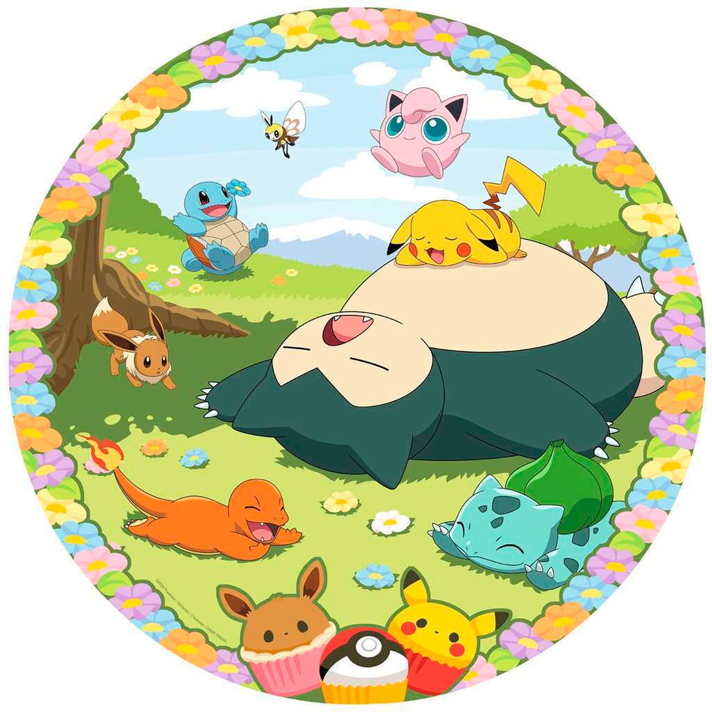 Ravensburger Blumige Pokémon