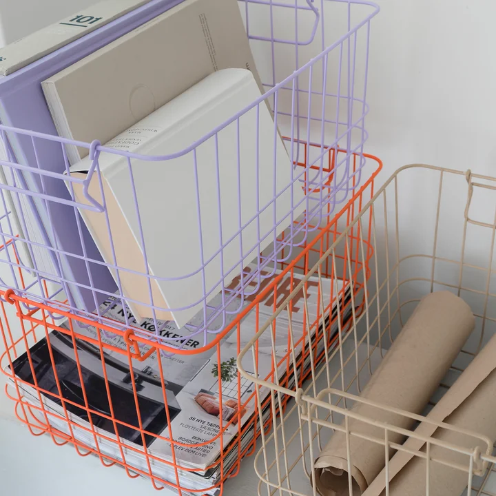 Mette Ditmer - Store-It Aufbewahrungskorb, S, chrom