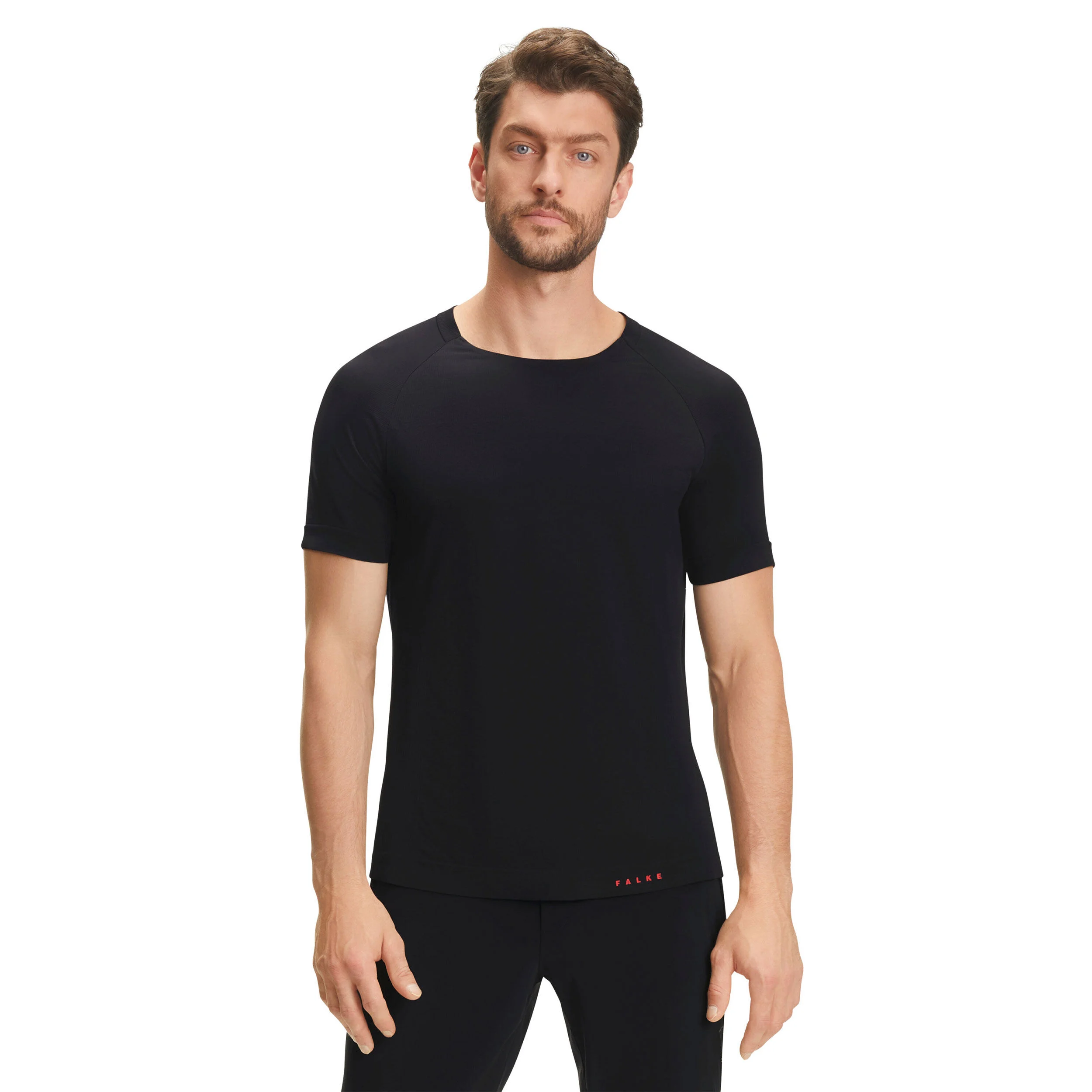 Falke Core Speed Maillot De Course Hommes - Noir