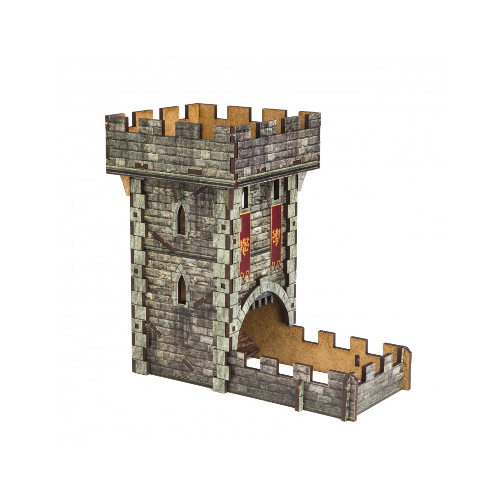 Color Medieval Dice Tower