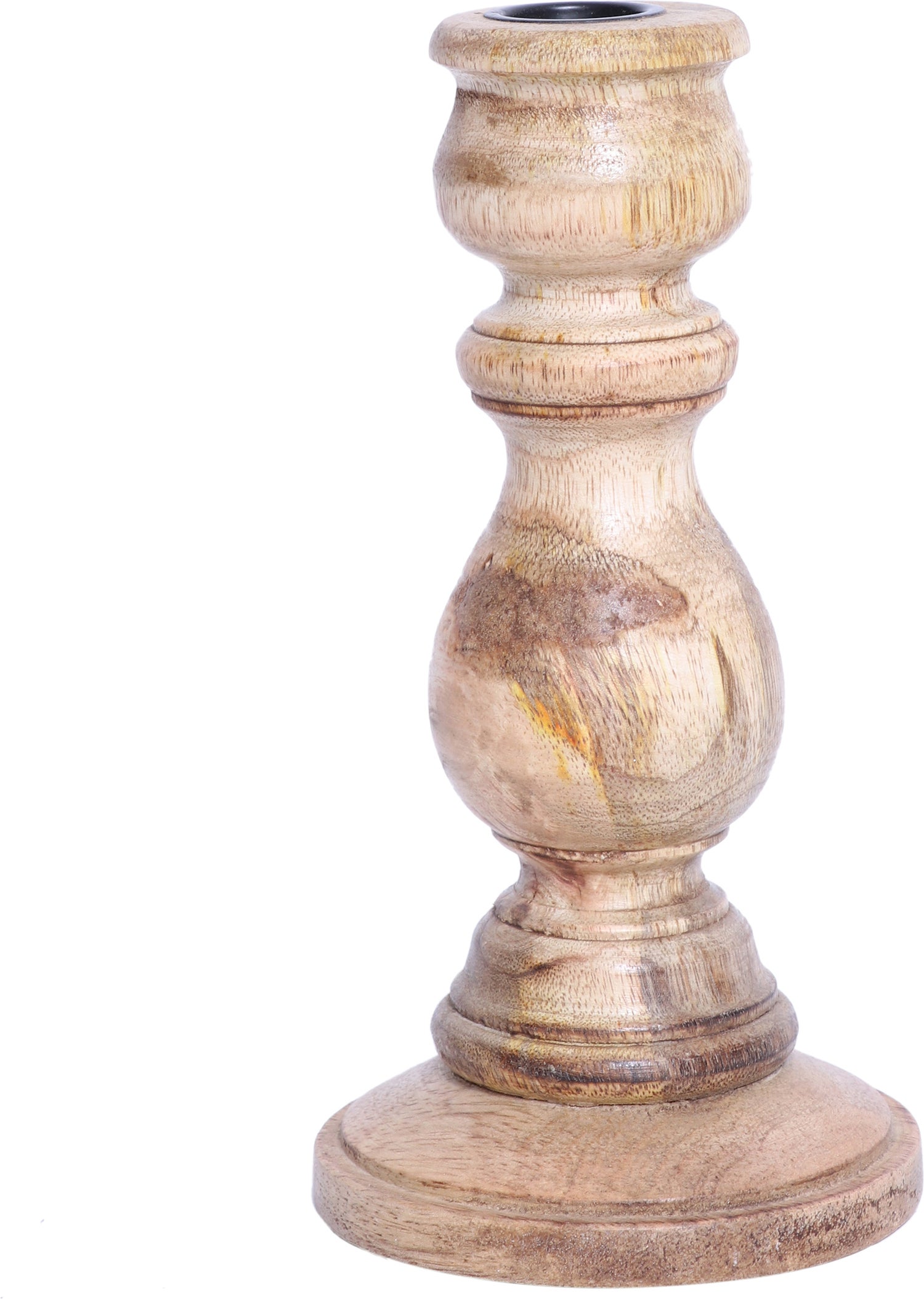 House of Nature kandelaar Delger naturel D 10 H 20 cm