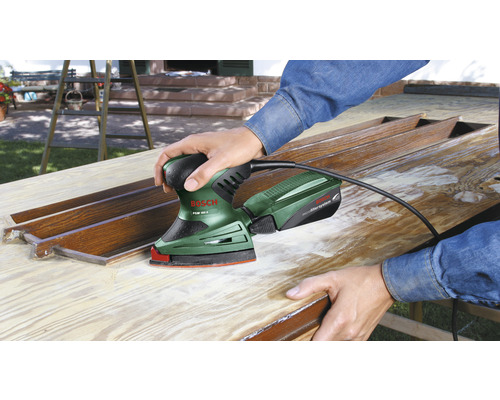 Schuurbladenset voor Bosch C470 en C430 multischuurmachines, 102 x 62, 93 mm, 40 - 180, verpakking van 25 stuks