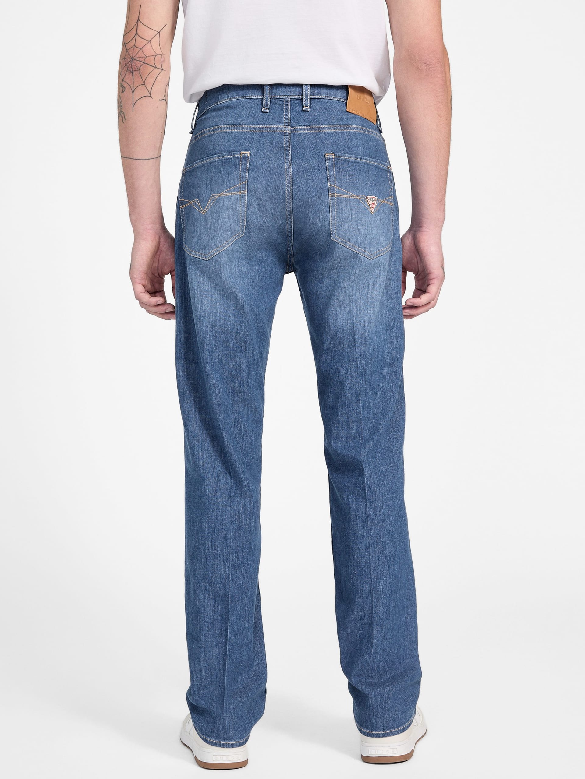 Calça jeans reta Eco Rodeo de corte regular