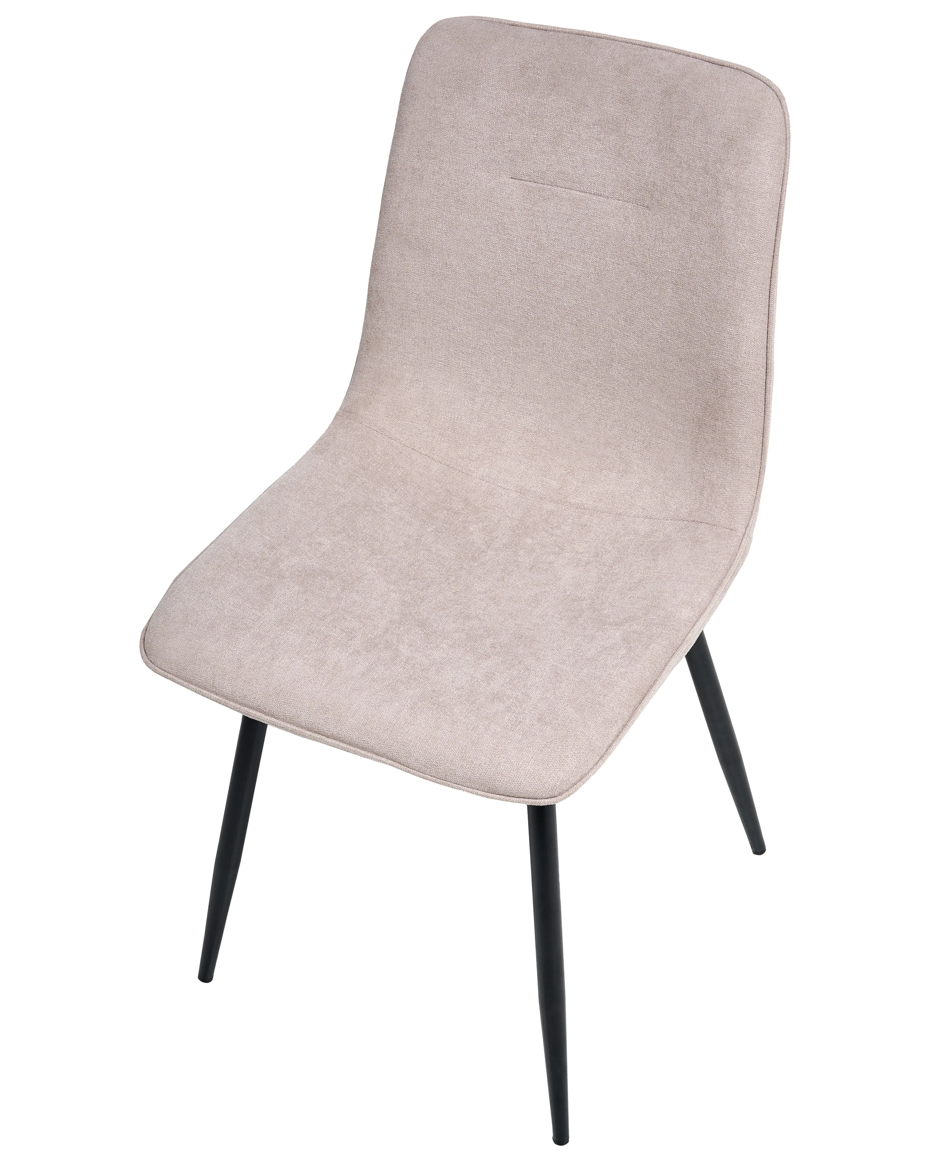 Set van 4 eetkamerstoelen TUSCOLA Stof Beige